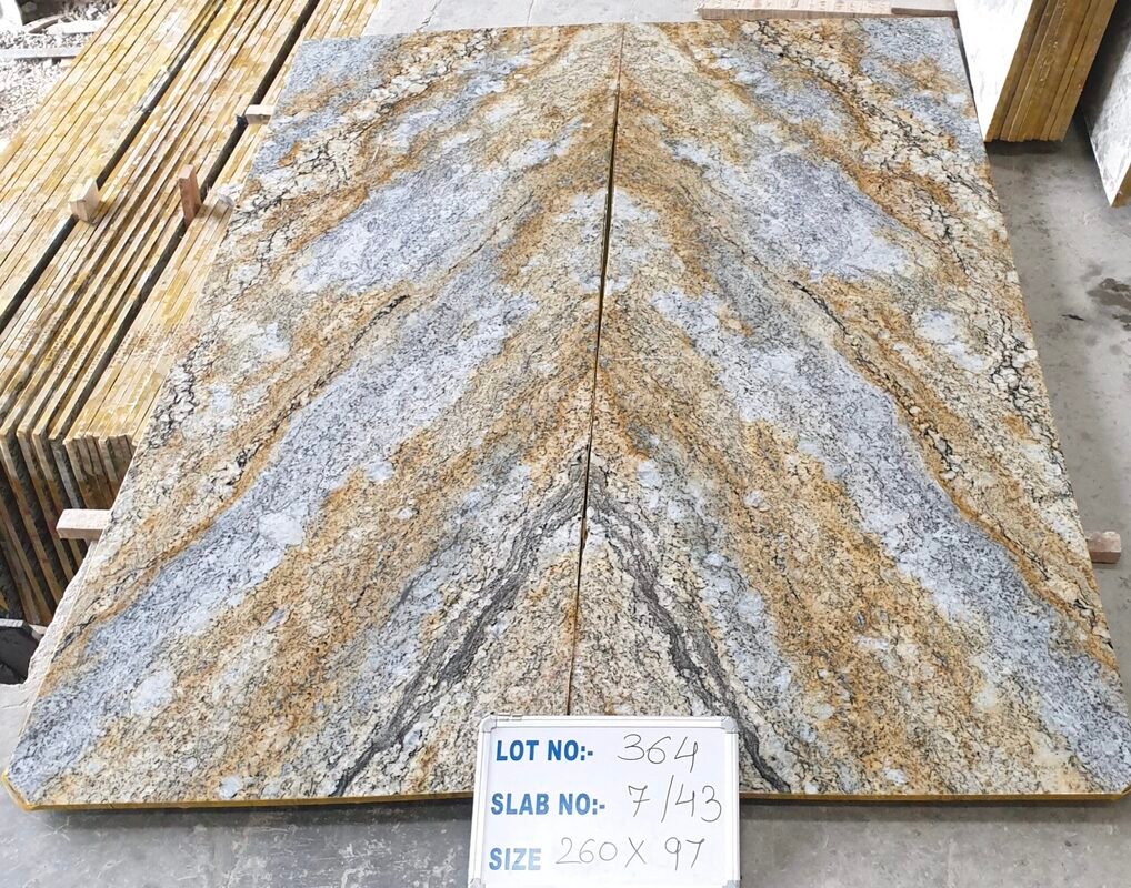 Armani Gold Granite Cutter Size Slab